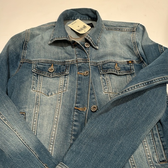NWT LUCKY BRAND denim jean jacket small S - Picture 9 of 9